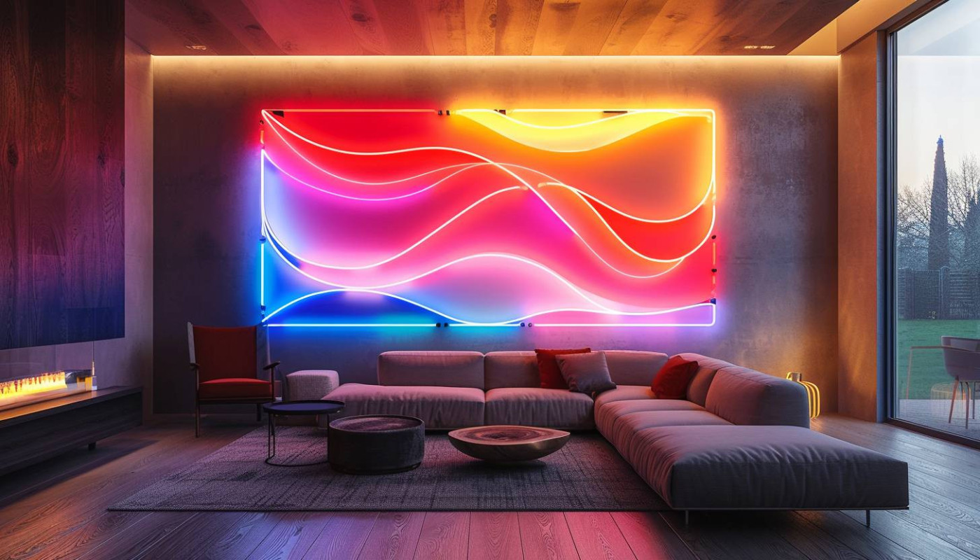 Comment choisir le design de néon mural parfait pour votre intérieur