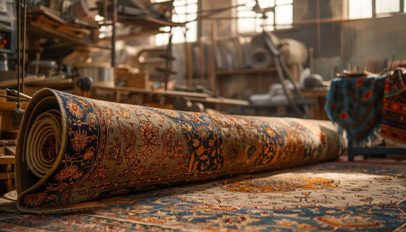 Redécouverte des méthodes traditionnelles de restauration de tapis