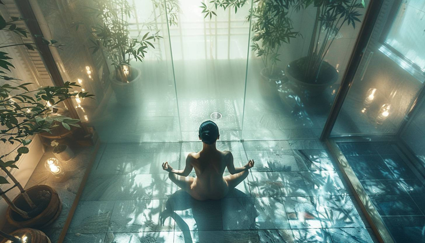 Techniques de méditation pour prolonger la relaxation post-douche