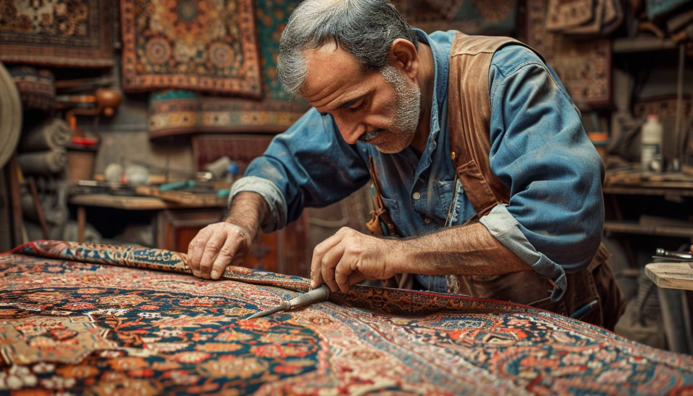 Techniques traditionnelles de restauration de tapis : un savoir-faire préservé