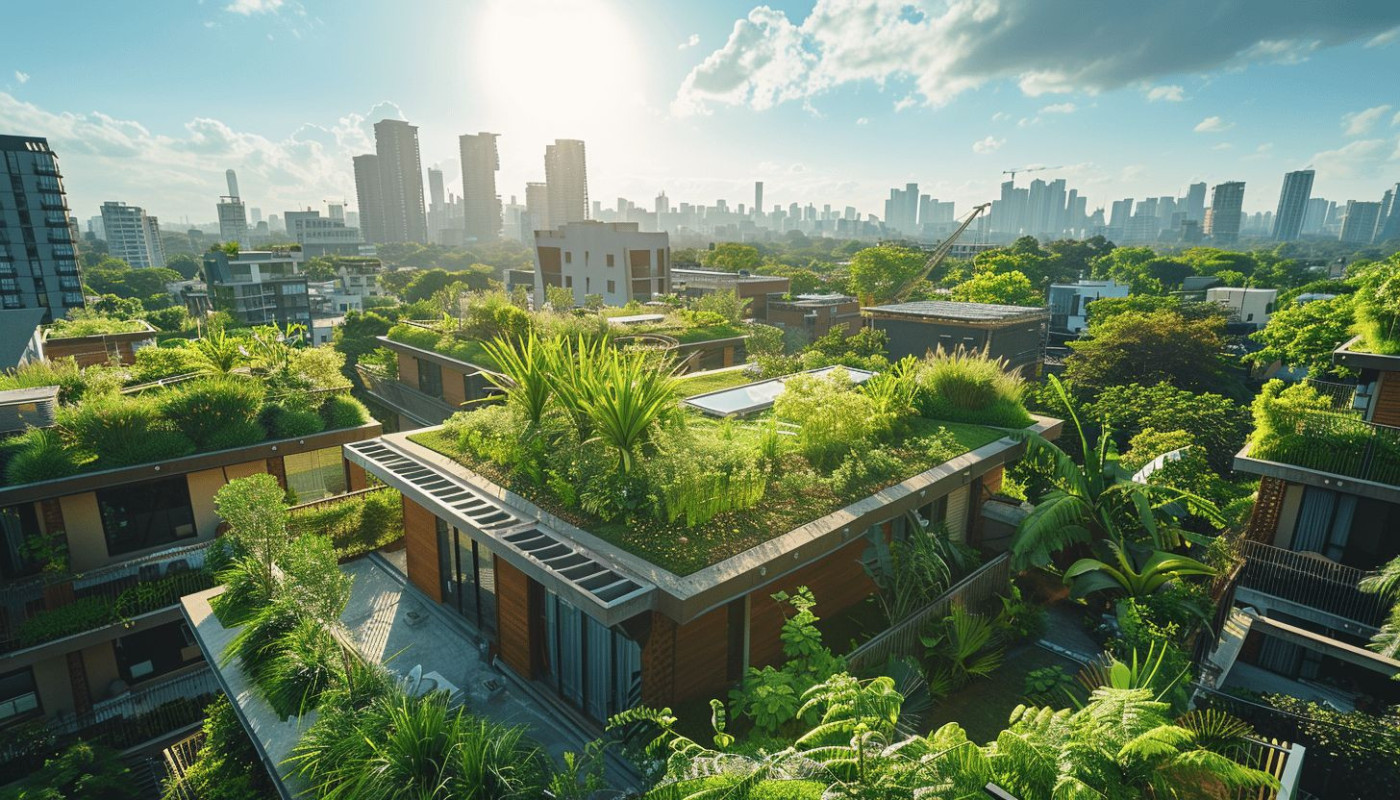 Toiture végétalisée avantages pour l'isolation et la biodiversité urbaine